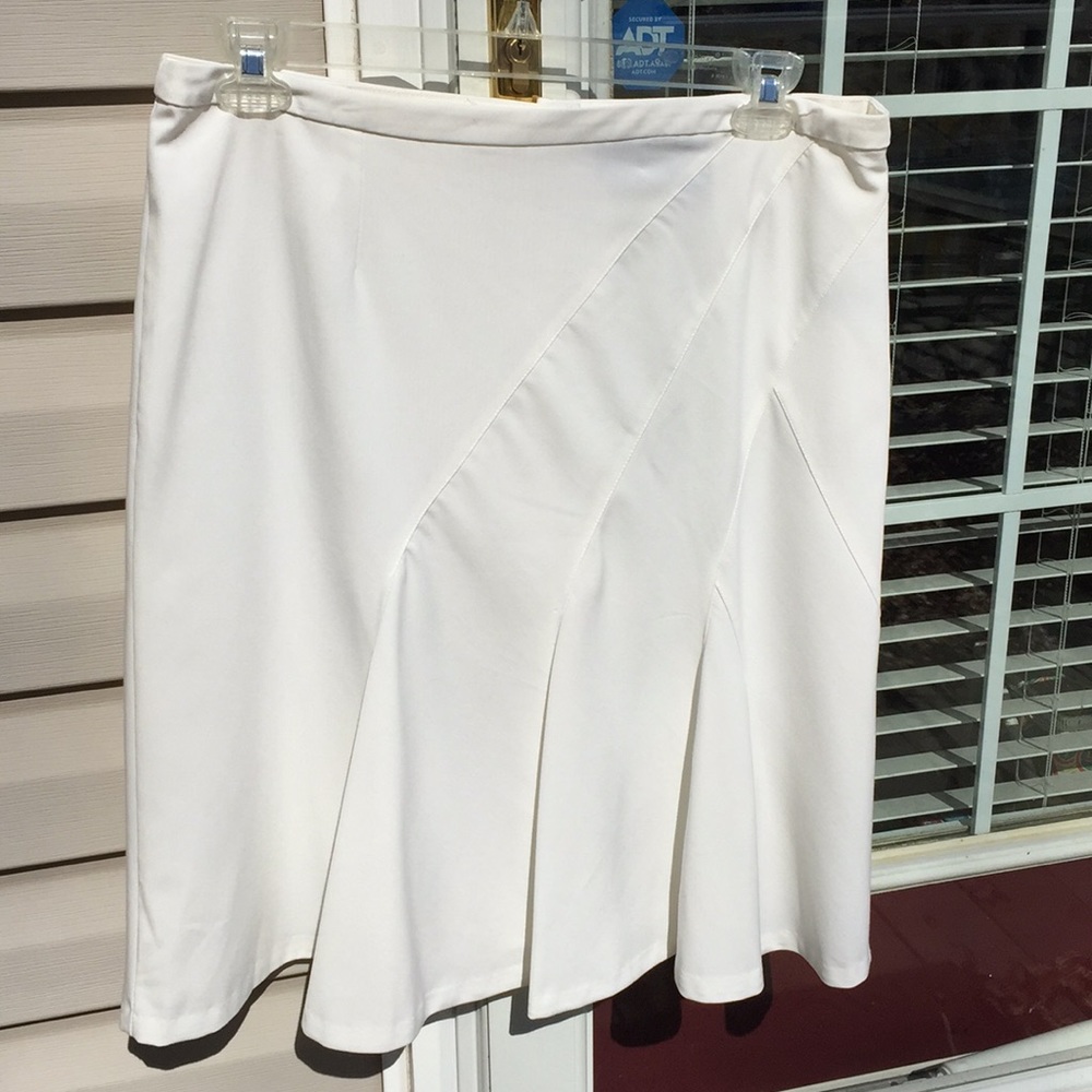 Worthington Works Stretch Separates cream skirt